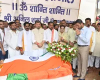 बुलंदशहर के विधायक अनिल शर्मा को राजकीय सम्मान के साथ अंतिम विदाई, पैतृक गांव सुरजावली में उमड़ा जनसैलाब