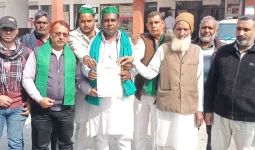 सहारनपुर: किसान सेना ने पटवारी पर कब्जा रोकने का आरोप लगाकर उच्च स्तरीय जांच की मांग की