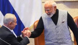 Narendra Modi का Jerusalem में भव्य स्वागत, बोले — भारत-इज़राइल दोस्ती दिलों का रिश्ता