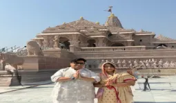 आध्यात्मिक यात्रा पर निकले कीकू शारदा, अयोध्या को बताया सुकून और शांति देने वाला स्थल