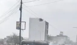 "जयपुर में चलती रोडवेज बस बनी आग का गोला: खिड़कियों से कूदे यात्री, मची चीख-पुकार"