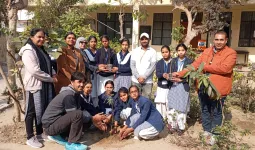 शामली के कांधला में बेटी बचाओ-बेटी पढ़ाओ अभियान: बालिकाओं के लिए मेडिकल कैम्प और 20 पौधों का रौपण