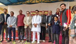 मुजफ्फरनगरः जिला पंचायत अध्यक्ष वीरपाल निर्वाल ने राष्ट्रीय कृमि मुक्ति दिवस का शुभारंभ हिमालयन पब्लिक स्कूल में किया
