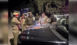 मुजफ्फरनगर: एसपी ग्रामीण का आधी रात को थाना भोपा क्षेत्र में परखी पुलिस की व्यवस्था,  क्षेत्र में किया औचक निरीक्षण