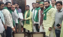 सहारनपुर: भारतीय किसान यूनियन रक्षक ने जीएसटी विभाग में भ्रष्टाचार पर कमिश्नर को सौंपा ज्ञापन