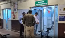 गुरुग्राम के सिविल हॉस्पिटल में लड़की पर एसिड अटैक, आरोपी महिला फरार, इलाके में दहशत