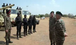 युद्धाभ्यास 'अमोघ ज्वाला' में भारतीय सेना के हथियारों ने दुश्मन के ठिकानों को निशाना बनाया