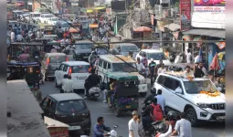 शामली में सड़कों पर 'जाम का झाम', जिम्मेदार दिखे नदारद