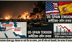 इजरायल-ईरान युद्ध का 5वां दिन: तेहरान पर 'दसवें दौर' का भीषण हमला, अमेरिकी दबाव में स्पेन; वैश्विक बाजारों में खलबली