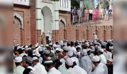 मुजफ्फरनगर: मीरापुर में सौहार्दपूर्ण वातावरण में हुई ईद की नमाज, अमन-चैन की मांगी दुआ 