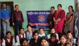 मुजफ्फरनगर के खतौली में संपन्न हुए एनएसएस शिविर में समाज सेवा का लिया संकल्प  