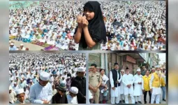 मुरादाबाद में जुमा अलविदा: जामा मस्जिद में उमड़ा आस्था का सैलाब