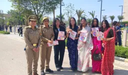 नोएडा में मिशन शक्ति फेस-5.0 अभियान में महिलाओं को किया जागरूक