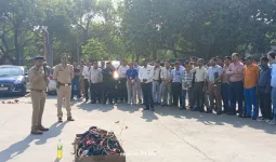 नोएडा में अग्निशमन विभाग ने उद्यमियों को आग बुझाने का दिया प्रशिक्षण