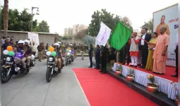 सीएम योगी ने 50 क्यूआरटी वाहनों को दिखाई हरी झंडी, यूपी में 'सुरक्षा ही विकास की पहली शर्त'