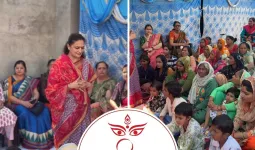 मुजफ्फरनगर: ममता अग्रवाल के नेतृत्व में 'नवशक्ति यात्रा' का गांधी नगर में भव्य आयोजन; 220 से अधिक महिलाओं ने लिया स्वास्थ्य लाभ