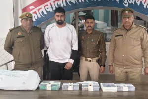 मुज़फ्फरनगर में खतौली लूट कांड के मास्टरमाइंड का पुलिस रिमांड, जेवरात और बाइक बरामद