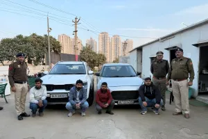 गुरुग्राम: द्वारका एक्सप्रेसवे पर स्टंटबाजी पड़ी भारी, पुलिस ने चार युवकों को दबोचा