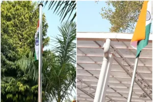 दिल्ली में भाजपा मुख्यालय और मुख्यमंत्री जनसेवा सदन में फहराया गया तिरंगा, संविधान निर्माताओं को किया नमन