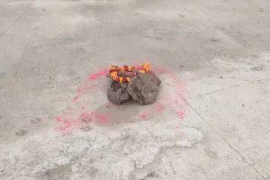 मेरठ में बसंत पंचमी पर होली का ढांडा बांधा, शुरू हुआ रंगों का पर्व