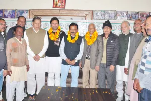 शामली में कांग्रेस ने नवनियुक्त पदाधिकारियों का अभिनंदन किया