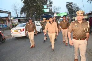 सहारनपुर में वरिष्ठ पुलिस अधीक्षक ने महाशिवरात्रि कांवड़ यात्रा मार्ग का किया निरीक्षण