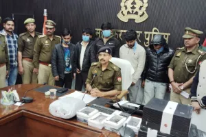 मुजफ्फरनगर पुलिस का बड़ा धमाका: 80 करोड़ की साइबर ठगी करने वाले अंतरराज्यीय गिरोह के 6 शातिर गिरफ्तार