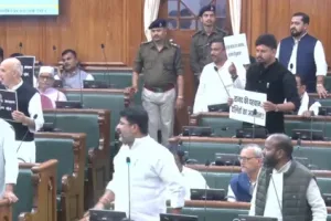 राजद की ओर से लोजपा संस्थापक रामविलास पासवान को 'बेचारा' कहने पर बिहार विधानसभा में जोरदार हंगामा