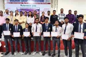 मुजफ्फरनगर के बीआईटी में गूँजा 'जय विज्ञान', चंद्रयान-3 और एआई की प्रस्तुतियों से छात्रों ने दिखाया दम