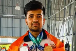 ग्रेटर नोएडा: इंटरनेशनल शूटर शिवम ठाकुर पर जानलेवा हमला; कार से पीछा कर मारी टक्कर, गोली मारने का आरोप 