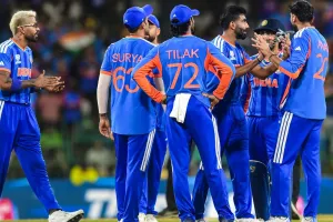 भारत की लगातार चौथी जीत, शिवम दुबे का तूफान , नीदरलैंड को 17 रन से हराया  मुकाबला