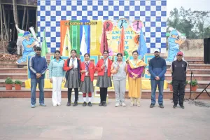 मुजफ्फरनगरः जी. डी. गोयनका पब्लिक स्कूल में खेल दिवस एवं शैक्षिक गतिविधियों में विजेताओं का सम्मान