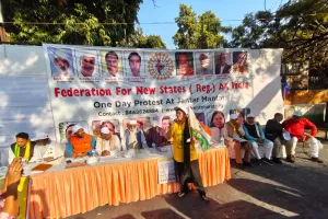 दिल्ली में अलग प्रदेश व पश्चिमी यूपी हाईकोर्ट बेंच की मांग को लेकर जोरदार प्रदर्शन, मुजफ्फरनगर से शिवकुमार पंवार भारसी शामिल