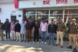 मुजफ्फरनगर में बीजेपी नेता पर हमला, 5 घायल, एक की हालत गंभीर, खालापार से 9 गिरफ्तार