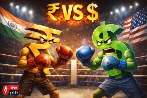 डॉलर के मुकाबले फिर संभला रुपया: विदेशी निवेश ने दी ताकत, जानें आज क्या रहा बाजार का हाल