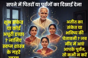 सपने में पितरों या पूर्वजों का दिखाई देना: शुभ संकेत या कोई अधूरी इच्छा ? जानिए स्वप्न शास्त्र के गहरे रहस्य