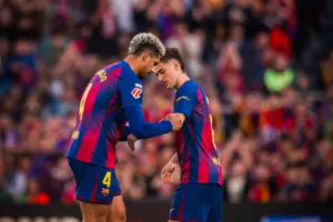 ला लीगा: बार्सिलोना ने सेविला को 5-2 से हराया, राफिन्हा ने दागे 3 गोल 