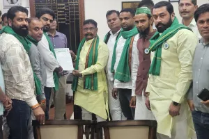 सहारनपुर: भारतीय किसान यूनियन रक्षक ने जीएसटी विभाग में भ्रष्टाचार पर कमिश्नर को सौंपा ज्ञापन