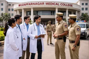 मुज़फ्फरनगर मेडिकल कॉलेज में हो रहा था महिला उत्पीड़न, तकनीशियन की मौत से 'खुला राज', चार आरोपी गिरफ्तार 
