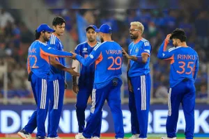 भारत की ऐतिहासिक जीत कोलकाता में संजू सैमसन का 97 रन का तूफान, वेस्टइंडीज पर करारा वार, अब मुंबई में इंग्लैंड से सेमीफाइनल मुकाबला