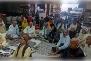 मुजफ्फरनगर में खतौली के आर्य समाज में यज्ञ और भजनों के साथ मना होली पर्व 