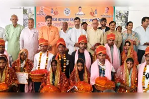 शामली में सामूहिक विवाह: परिणय सूत्र में बंधे 82 जोड़े, गूंजीं शहनाइयां