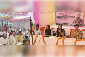 मुजफ्फरनगर के पुरकाजी में कैबिनेट मंत्री अनिल कुमार ने सुनीं जनसमस्याएं