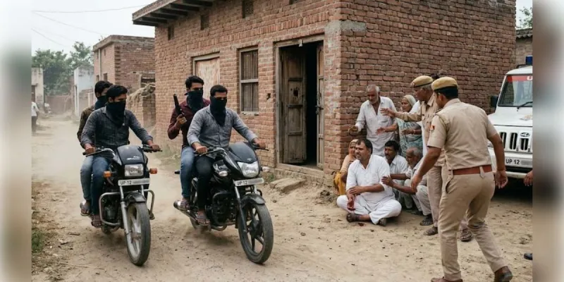 मुजफ्फरनगर: खतौली में पुरानी रंजिश को लेकर किसान को मारी गोली,  बदमाश फरार