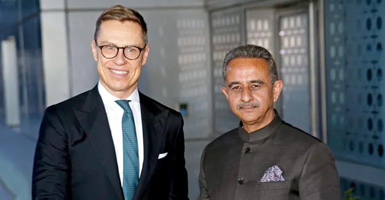 भारत-फिनलैंड के बीच दोस्ती का नया अध्याय: राष्ट्रपति अलेक्जेंडर स्टब की राजकीय यात्रा शुरू