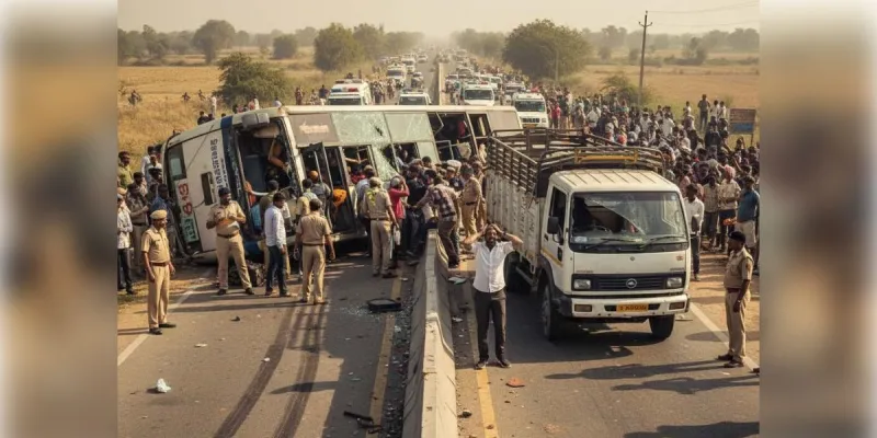 हरियाणा: जींद में चालक की वीडियो कॉल 50 जिंदगियों पर पड़ी भारी, चालक समेत 13 की हालत गंभीर