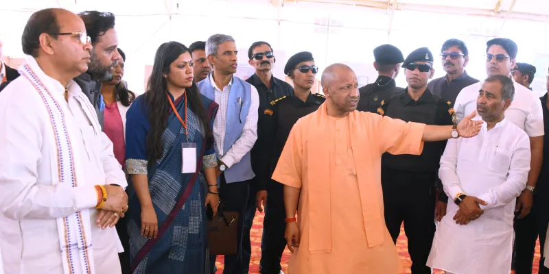 नोएडा इंटरनेशनल एयरपोर्ट का लोकार्पण कार्यक्रम 4 स्तरीय सुरक्षा व्यवस्था के बीच होगा संपन्न, सीएम ने तैयारियों को परखा