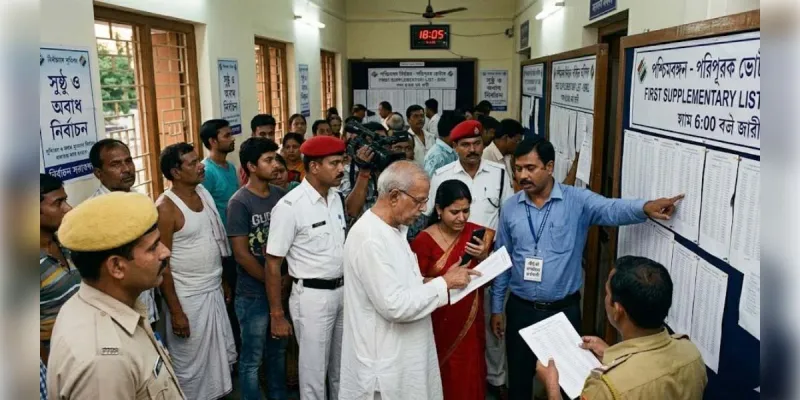 पश्चिम बंगाल:10 लाख वोटरों के नाम कटने से मची खलबली, सोमवार की शाम जारी होगी मतदाता पूरक सूची  