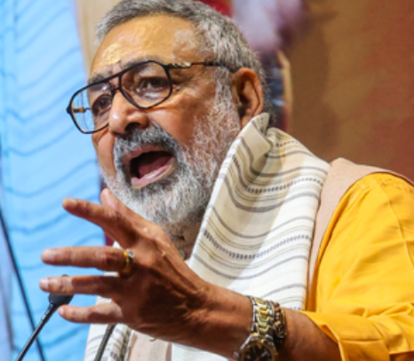 भाजपा राष्ट्रहित में काम करती है और इसके लिए कुर्बानी देती है - गिरिराज सिंह