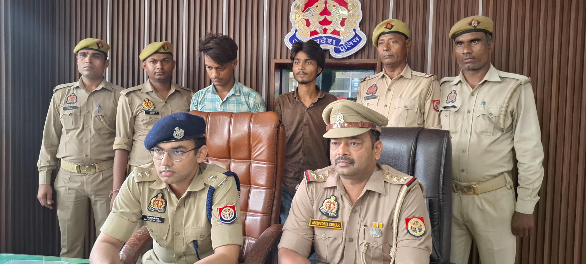 मुजफ्फरनगर में वाहन चोर गिरोह का पर्दाफाश, दो गिरफ्तार, पांच बाइक बरामद